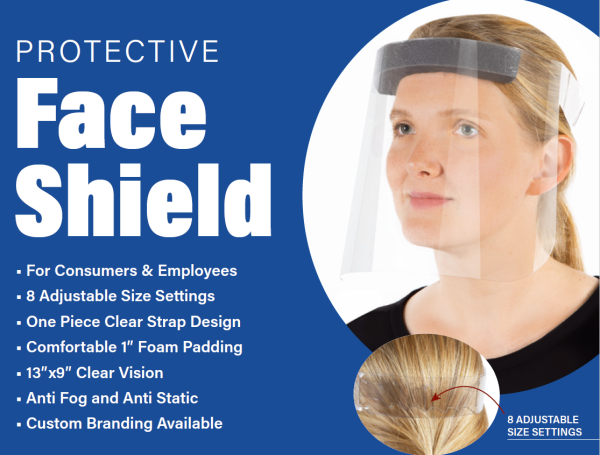 Now Taking Pre-Orders for Face Shields