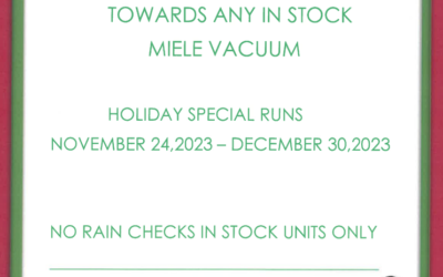 Holiday Specials Until December 31, 2023.