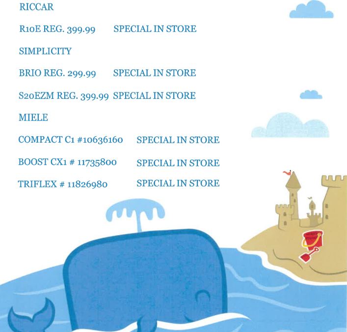 Summer Splash Specials