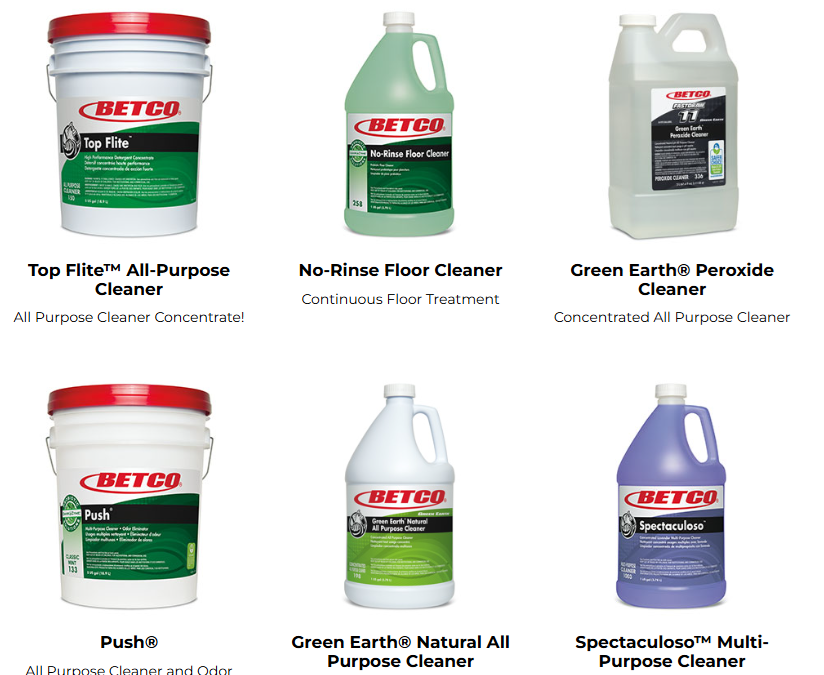 Featuring Betco Products