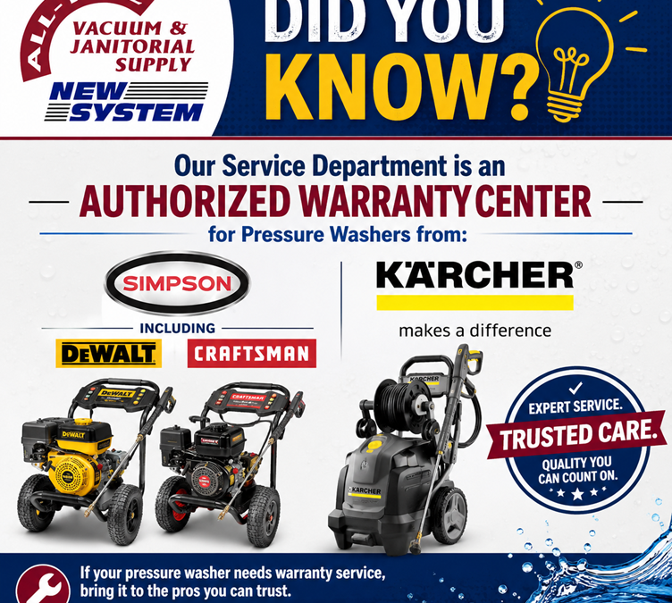 Expert Service on Pressure Washers